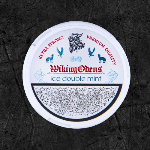 Жевательный табак Wiking Oden's - Ice Double Mint 10 гр